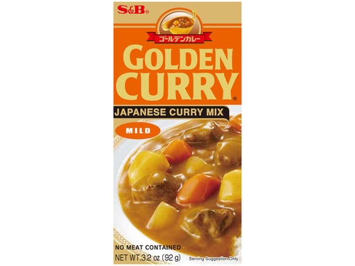 [50129 5611] S&B Golden Curry Japonais Doux 92GR