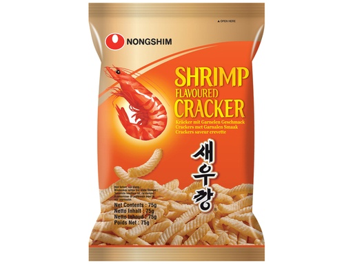 [878-0 4110] NONGSHIM Crackers Au Crevettes 75GR 