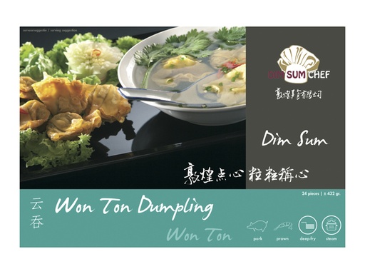 [2606] DIMSUMCHEF Wonton A Cuire 360GR