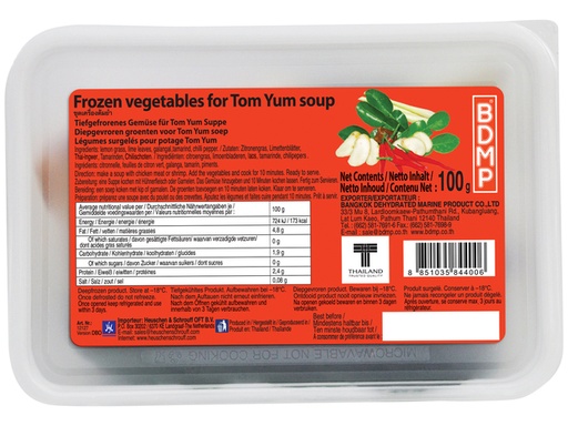 [12127] BDMP Légumes Pour Soupe Tom Yum 100GR