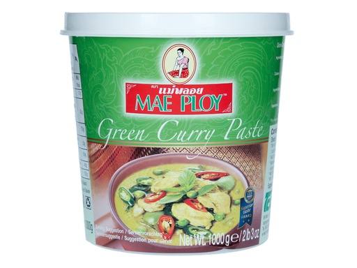 [16947] MAE PLOY Pâte De Curry Vert 1KG