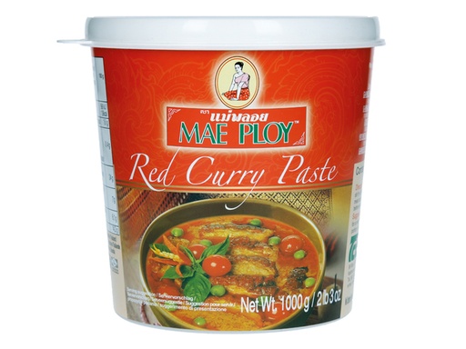 [16957] MAE PLOY Pâte De Curry Rouge 1KG