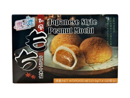 [12956] YUKI&LOVE Mochi A La Cacahuète 210GR