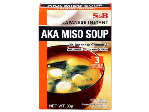 [50140] S&B Soupe Miso Aka Inst. 30GR
