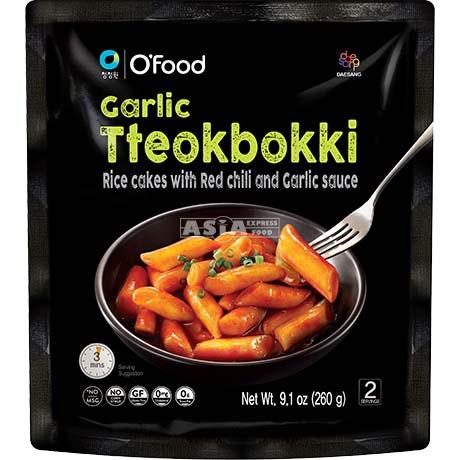 [5122-1] O'FOOD Topokki à l'Ail Original 260GR