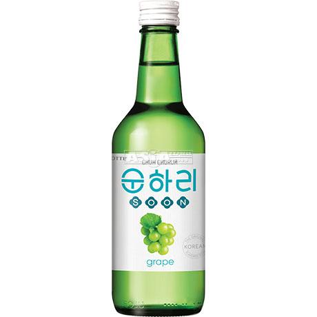 [4406-06] CHUM CHURUM Soju Raisin Vert 12% 350ML 