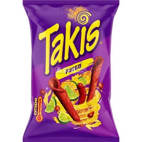 [6439] TAKIS Snack De Maïs Chili & Citron Vert Fuego 100GR