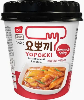 [5122-10] YOPOKKI Tteokbokki (Goût kimchi) 120GR 