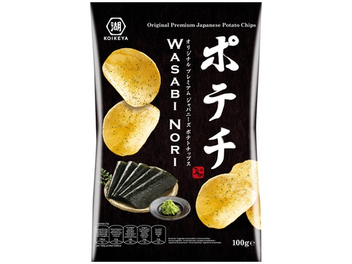 [50257] KOIKEYA Chips Wasabi Nori 100GR