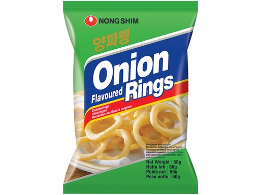 [4111] Nongshim Rondelles Soufflées à l'Oignons  50 G