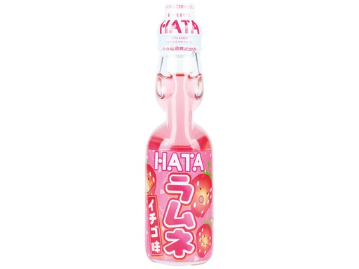 [50503] Hata Kosen Boissons Ramune Fraise  200 ML 