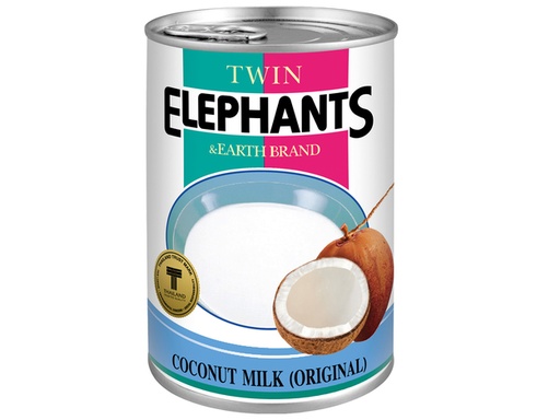 [8064] Twin Elephants Lait de Coco  400 ML