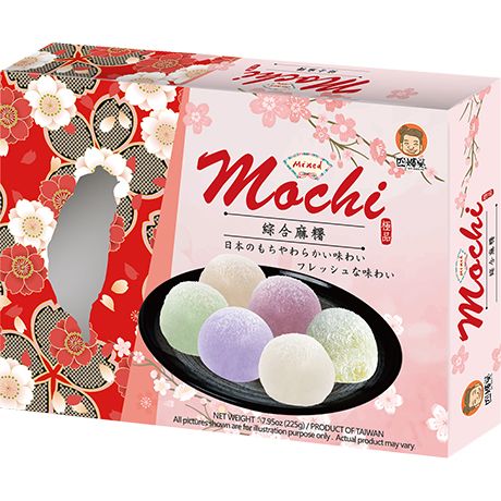 [699-3] SZU SHEN PO Mochi Mélange 6 Saveurs 225GR