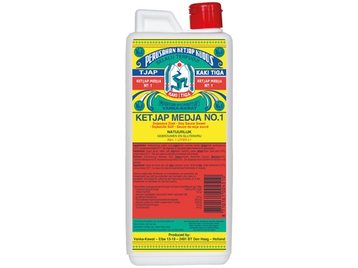 [8270] KAKI TIGA Sauce Soja Ketjap 1L